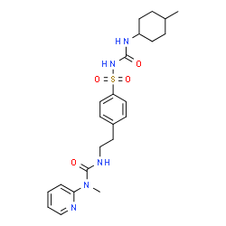 ChemSpider 2D Image | Glisamuride | C23H31N5O4S
