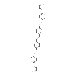 ChemSpider 2D Image | (E,E)-N,N'-(1,2-Ethanediyldi-4,1-phenylene)bis[1-(4-biphenylyl)methanimine] | C40H32N2