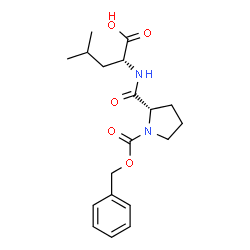 ChemSpider 2D Image | Z-PRO-D-LEU-OH | C19H26N2O5
