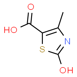 ChemSpider 2D Image | 2-Hydroxy-4-methylthiazole-5-carboxylicacid | C5H5NO3S