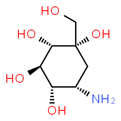 ChemSpider 2D Image | (+)-valiolamine | C7H15NO5
