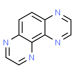 ChemSpider 2D Image | Pyrazino[2,3-f]quinoxaline | C10H6N4