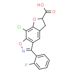 ChemSpider 2D Image | A-53385, (R)- | C16H9ClFNO4
