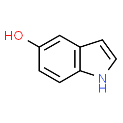 ChemSpider 2D Image | 5-Indolol | C8H7NO