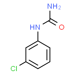ChemSpider 2D Image | M-CHLOROPHENYLUREA | C7H7ClN2O