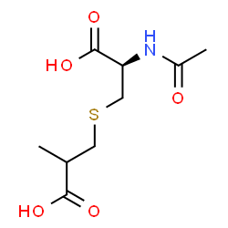 ChemSpider 2D Image | N-Acetyl-S-(2-carboxypropyl)-L-cysteine | C9H15NO5S
