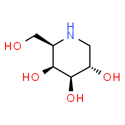ChemSpider 2D Image | Migalastat | C6H13NO4