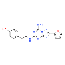 ChemSpider 2D Image | ZM-241,385 | C16H15N7O2