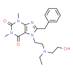 ChemSpider 2D Image | bamifylline | C20H27N5O3