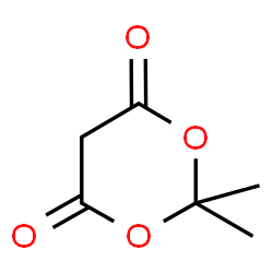 ChemSpider 2D Image | Meldrum's acid | C6H8O4