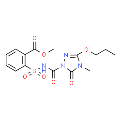 ChemSpider 2D Image | propoxycarbazone | C15H18N4O7S