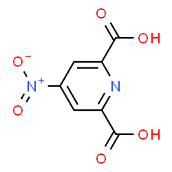 ChemSpider 2D Image | 4-Nitro-2,6-pyridinedicarboxylic acid | C7H4N2O6