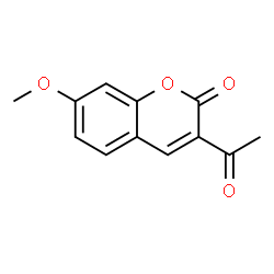 ChemSpider 2D Image | 3-acetyl-7-methoxychromen-2-one | C12H10O4