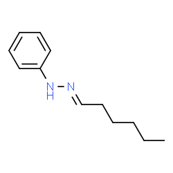 ChemSpider 2D Image | hexanal phenylhydrazone | C12H18N2