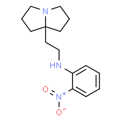 ChemSpider 2D Image | N-(2-(1-azabicyclo(3.3.0)octan-5-yl)ethyl)-2-nitroaniline | C15H21N3O2
