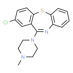 ChemSpider 2D Image | Clotiapine | C18H18ClN3S