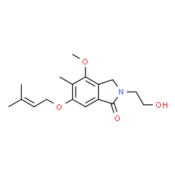 ChemSpider 2D Image | porritoxin | C17H23NO4