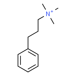 ChemSpider 2D Image | N,N,N-Trimethyl-3-phenyl-1-propanaminium | C12H20N