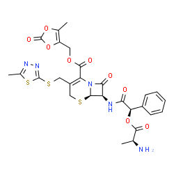 ChemSpider 2D Image | cefcanel daloxate | C27H27N5O9S3