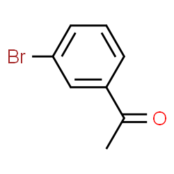 ChemSpider 2D Image | m-Bromoacetophenone | C8H7BrO