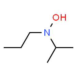 ChemSpider 2D Image | N-Hydroxy-N-isopropyl-1-propanamine | C6H15NO