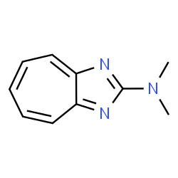 ChemSpider 2D Image | N,N-Dimethylcyclohepta[d]imidazol-2-amine | C10H11N3