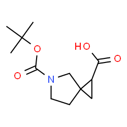 ChemSpider 2D Image | 5-[(tert-Butoxy)carbonyl]-5-azaspiro[2.4]heptane-1-carboxylic acid | C12H19NO4