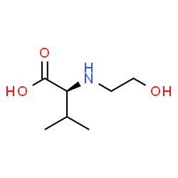 ChemSpider 2D Image | N-(2-Hydroxyethyl)-L-valine | C7H15NO3