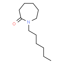 ChemSpider 2D Image | 1-Hexyl-2-azepanone | C12H23NO