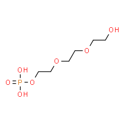 ChemSpider 2D Image | TRIETHYLENE GLYCOL MONOPHOSPHATE | C6H15O7P