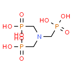 ChemSpider 2D Image | Aminotrimethylene phosphonic acid | C3H12NO9P3
