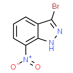 ChemSpider 2D Image | 3-bromo-7NI | C7H4BrN3O2