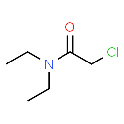 ChemSpider 2D Image | N,N-diethyl-2-chloroacetamide | C6H12ClNO