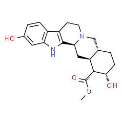 ChemSpider 2D Image | 11-Hydroxyyohimbine | C21H26N2O4