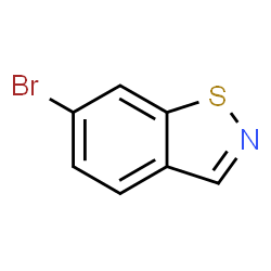 ChemSpider 2D Image | 6-Bromo-1,2-benzothiazole | C7H4BrNS