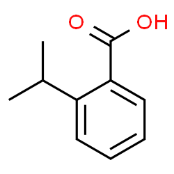ChemSpider 2D Image | 2-Isopropylbenzoic acid | C10H12O2