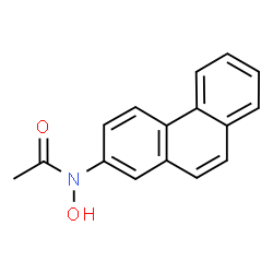 ChemSpider 2D Image | N-Hydroxy-N-(2-phenanthryl)acetamide | C16H13NO2