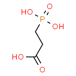 ChemSpider 2D Image | 3-Phosphonopropanoic acid | C3H7O5P