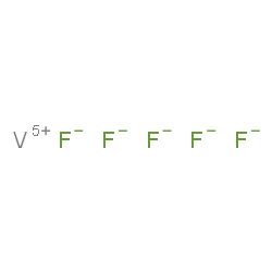 ChemSpider 2D Image | Vanadium(5+) pentafluoride | F5V