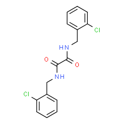 ChemSpider 2D Image | N,N'-Bis(2-chlorobenzyl)ethanediamide | C16H14Cl2N2O2