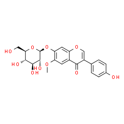 ChemSpider 2D Image | Glycitin | C22H22O10