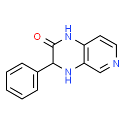 ChemSpider 2D Image | 3,4-Dihydro-3-phenylpyrido[3,4-b]pyrazin-2(1H)-one | C13H11N3O