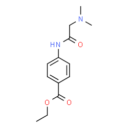 ChemSpider 2D Image | Ethyl 4-[(N,N-dimethylglycyl)amino]benzoate | C13H18N2O3