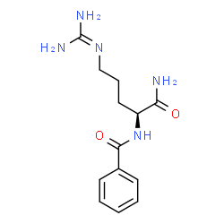 ChemSpider 2D Image | Benzoyl-L-arginine amide | C13H19N5O2