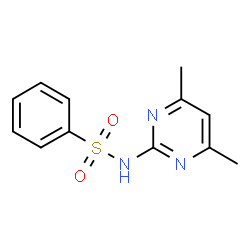 ChemSpider 2D Image | Desaminosulfamethazine | C12H13N3O2S