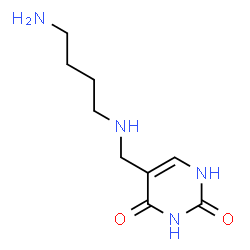 ChemSpider 2D Image | alpha-Putrescinylthymine | C9H16N4O2