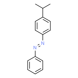 ChemSpider 2D Image | p-isopropylazobenzene | C15H16N2