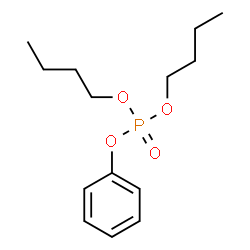 ChemSpider 2D Image | Dibutyl phenyl phosphate | C14H23O4P