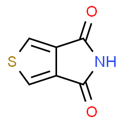 ChemSpider 2D Image | 4H-Thieno[3,4-c]pyrrole-4,6(5H)-dione | C6H3NO2S