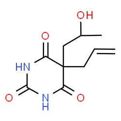 ChemSpider 2D Image | proxibarbal | C10H14N2O4